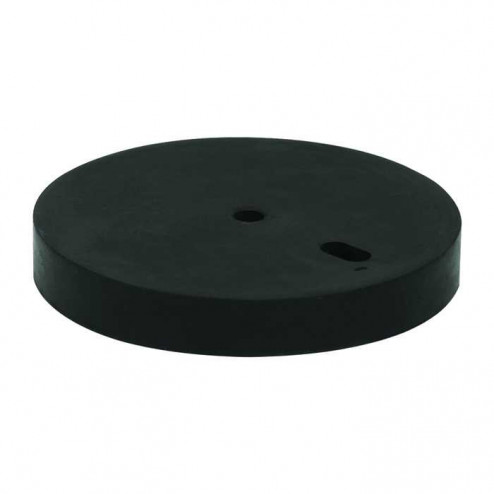 Deurbuffer verhoger 10 mm rubber zwart tbv 01999 
