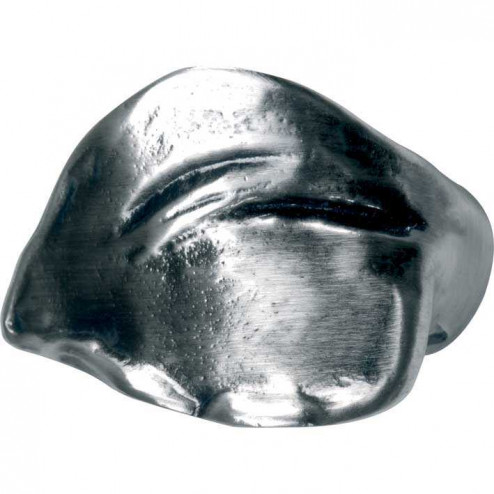 Meubelknop Pomilla 10 34x29mm oud zilver