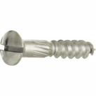 Houtschroef DIN 95 (4 stuks) 4,0x25 mm glans nikkel