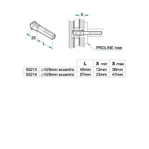 Tuimelstift  DD 60-70mm heso gereduceerd