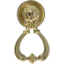 Meubeltrekker Barock messing gelakt