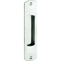 Schuifdeurkom Dual glans nikkel