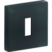Sleutelrozet Model 06 mat zwart PVD