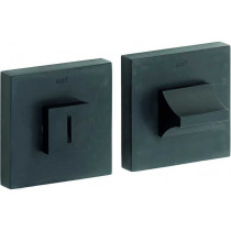 WC garnituur 5-8 mm Model 06 mat zwart PVD