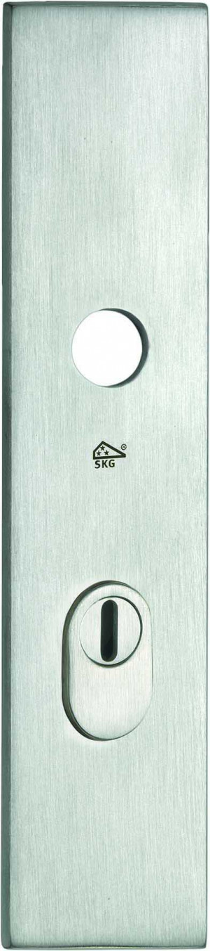 SKG3 schild buiten Bauhaus PC72 mm m/ KTB mat nikkel PVD