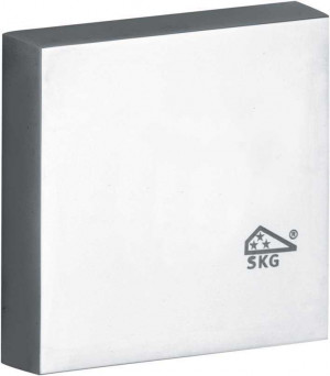 SKG3 blindrozet Bauhaus glans chroom