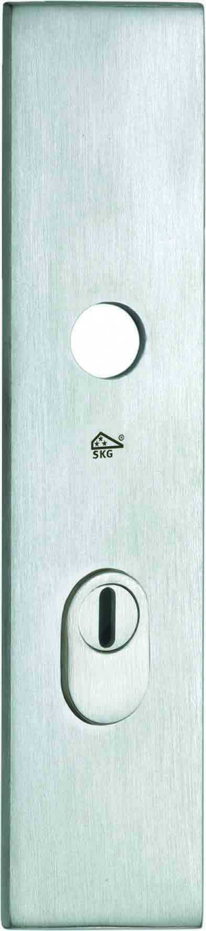 SKG3 schild buiten Bauhaus PC72 mm m/ KTB mat chroom